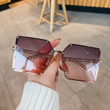 Super Large Gradient Sunglasses