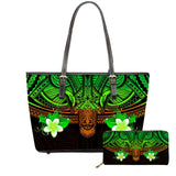 FORUDESIGNS New Fashion Flower Style Bags for Women 3D Beauty Plumeria Pattern PU Handbags Zipper Waterproof Shoulder Bag Purses