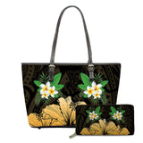 FORUDESIGNS New Fashion Flower Style Bags for Women 3D Beauty Plumeria Pattern PU Handbags Zipper Waterproof Shoulder Bag Purses