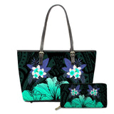 FORUDESIGNS New Fashion Flower Style Bags for Women 3D Beauty Plumeria Pattern PU Handbags Zipper Waterproof Shoulder Bag Purses