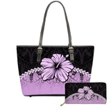 FORUDESIGNS New Fashion Flower Style Bags for Women 3D Beauty Plumeria Pattern PU Handbags Zipper Waterproof Shoulder Bag Purses