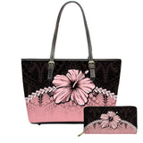 FORUDESIGNS New Fashion Flower Style Bags for Women 3D Beauty Plumeria Pattern PU Handbags Zipper Waterproof Shoulder Bag Purses