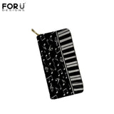 FORUDESIGNS Brand Designer 3D piano Pattern Ladies 2PCS Handbag&Purse Set Female Luxury Shoulder Tote Bags Femme Casual Had Bags