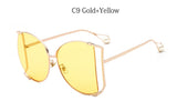 Pearls Half Round Sunglasses