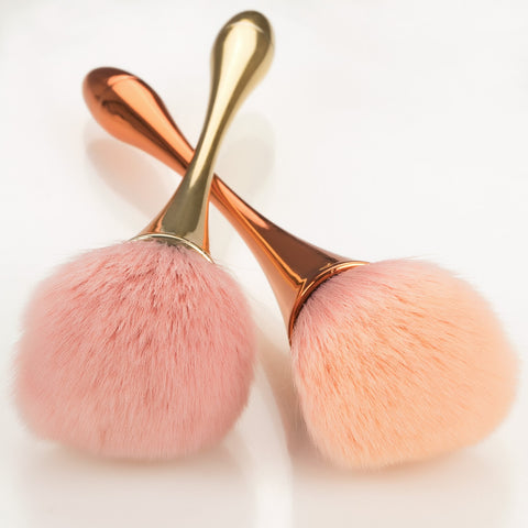 Rose Gold Powder Blush Brush
