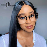 Oversize Cat Eye Glasses