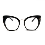 Oversize Cat Eye Glasses