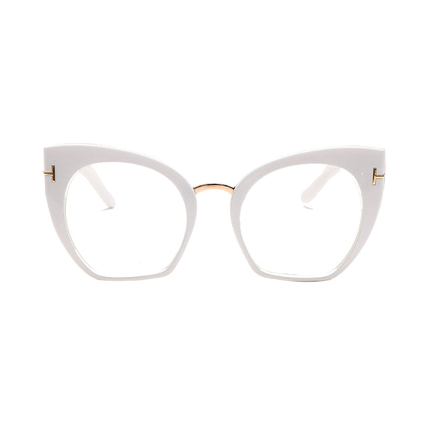 Oversize Cat Eye Glasses