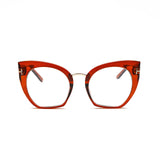 Oversize Cat Eye Glasses