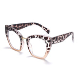 Oversize Cat Eye Glasses