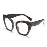 Oversize Cat Eye Glasses