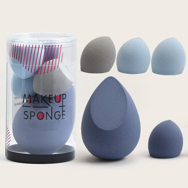 5Pcs Cosmetic Puff Makeup Sponge Set Blender Makeup  Beauty Tools