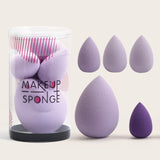 5Pcs Cosmetic Puff Makeup Sponge Set Blender Makeup  Beauty Tools