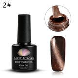 MEET ACROSS 3D/9D Chameleon Cat Eyes Gel Polish