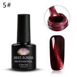 MEET ACROSS 3D/9D Chameleon Cat Eyes Gel Polish
