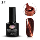MEET ACROSS 3D/9D Chameleon Cat Eyes Gel Polish