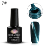 MEET ACROSS 3D/9D Chameleon Cat Eyes Gel Polish