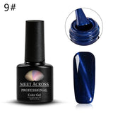 MEET ACROSS 3D/9D Chameleon Cat Eyes Gel Polish