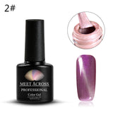 MEET ACROSS 3D/9D Chameleon Cat Eyes Gel Polish
