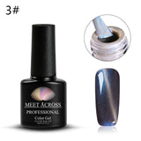 MEET ACROSS 3D/9D Chameleon Cat Eyes Gel Polish