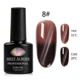 MEET ACROSS 3D/9D Chameleon Cat Eyes Gel Polish