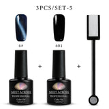 MEET ACROSS 3D/9D Chameleon Cat Eyes Gel Polish