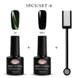 MEET ACROSS 3D/9D Chameleon Cat Eyes Gel Polish
