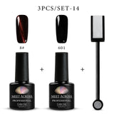 MEET ACROSS 3D/9D Chameleon Cat Eyes Gel Polish