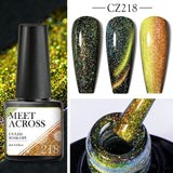 MEET ACROSS 3D/9D Chameleon Cat Eyes Gel Polish