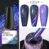 MEET ACROSS 3D/9D Chameleon Cat Eyes Gel Polish