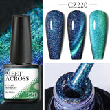 MEET ACROSS 3D/9D Chameleon Cat Eyes Gel Polish