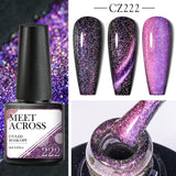 MEET ACROSS 3D/9D Chameleon Cat Eyes Gel Polish