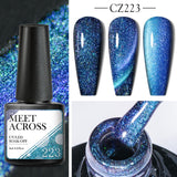 MEET ACROSS 3D/9D Chameleon Cat Eyes Gel Polish