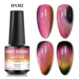 MEET ACROSS 3D/9D Chameleon Cat Eyes Gel Polish