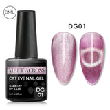 MEET ACROSS 3D/9D Chameleon Cat Eyes Gel Polish
