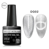 MEET ACROSS 3D/9D Chameleon Cat Eyes Gel Polish