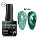 MEET ACROSS 3D/9D Chameleon Cat Eyes Gel Polish