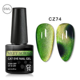MEET ACROSS 3D/9D Chameleon Cat Eyes Gel Polish