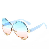 Big Frame  Hollowing Out  Sunglasses