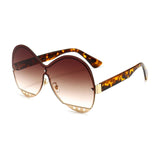 Big Frame  Hollowing Out  Sunglasses