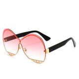 Big Frame  Hollowing Out  Sunglasses