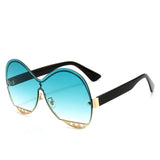 Big Frame  Hollowing Out  Sunglasses