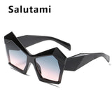 Unique Butterfly Square Cat Eye Sunglasses