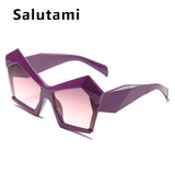 Unique Butterfly Square Cat Eye Sunglasses