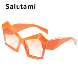 Unique Butterfly Square Cat Eye Sunglasses