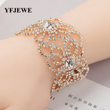 Luxury Rhinestone Bridal Wedding Accessories Jewelry Bracelets