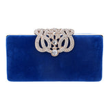 Clutch evening bags Crown rhinestones
