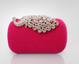 Clutch evening bags Crown rhinestones