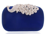 Clutch evening bags Crown rhinestones