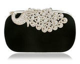 Clutch evening bags Crown rhinestones